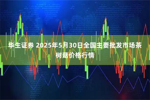 华生证券 2025年5月30日全国主要批发市场茶树菇价格行情