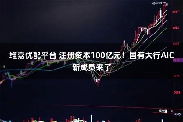 维嘉优配平台 注册资本100亿元！国有大行AIC新成员来了